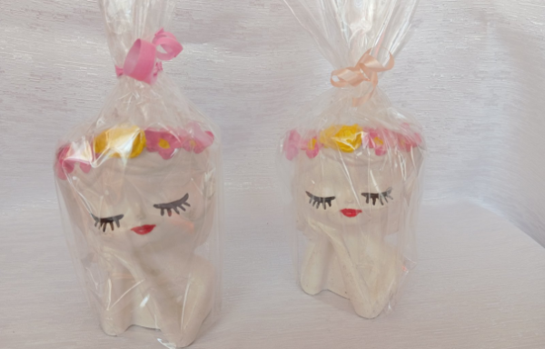 Кашпо «Девочка»