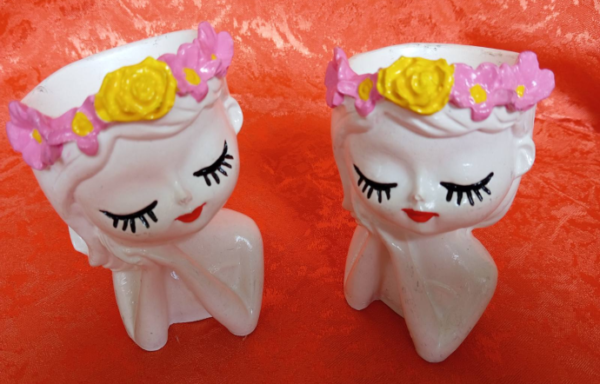 Кашпо «Девочка»