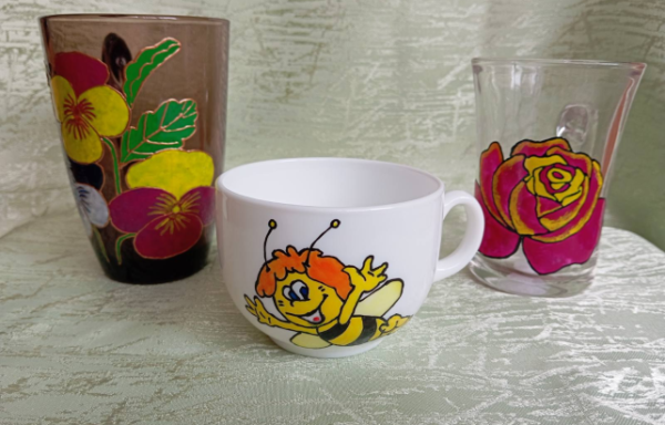 Кружка расписная