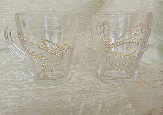 Кружка инкрустированная