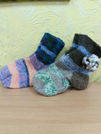 Носки вязаные