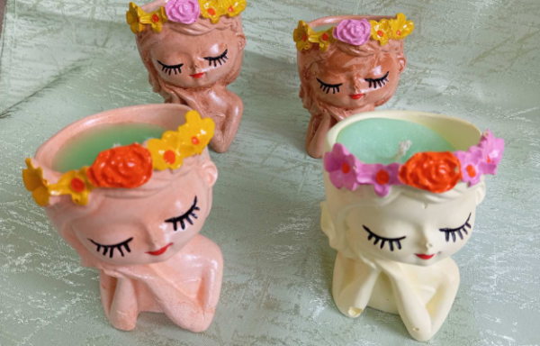 Подсвечник «Девочка»