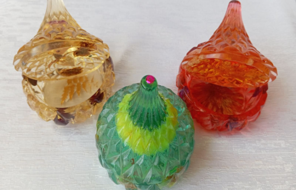 Шкатулка из эпоксидной смолы